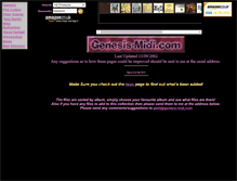 Tablet Screenshot of genesis-midi.com